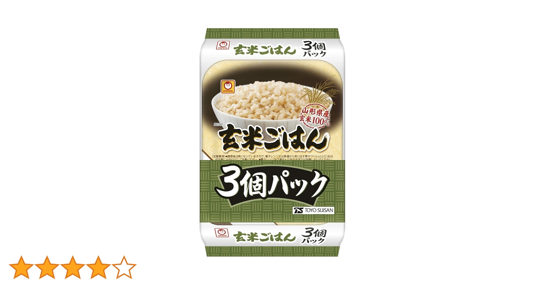 Amazon | 東洋水産 マルちゃん 玄米ごはん 3P | マルちゃん